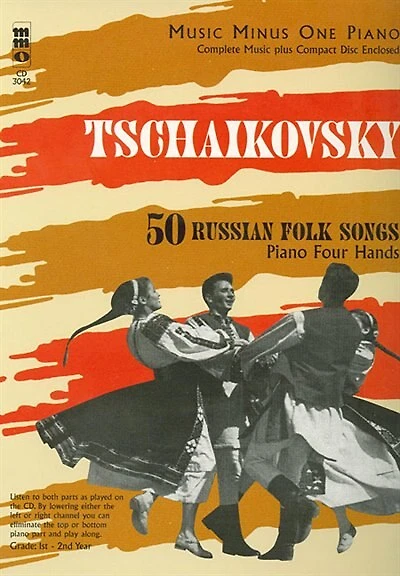 Tchaikovsky - 50 Russian Folk Songs: Piano Four Hands