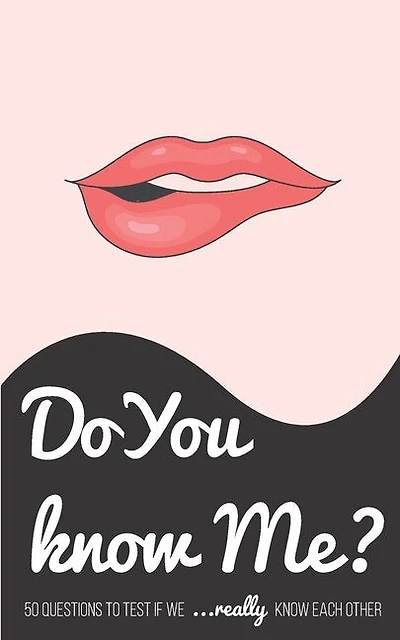 Do you know me? 50 questions to test if we really know each other: Lovers Quiz' - Test your partner - Funny questions - Perfect for Valentines night