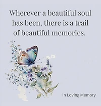 Celebration of life, funeral book