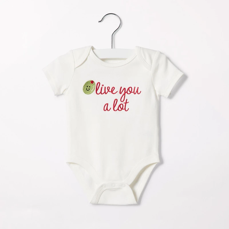 Olive You A Lot Onesie
