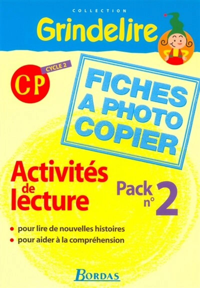 Activités de lecture cycle 2 CP : pack 2: pack 2