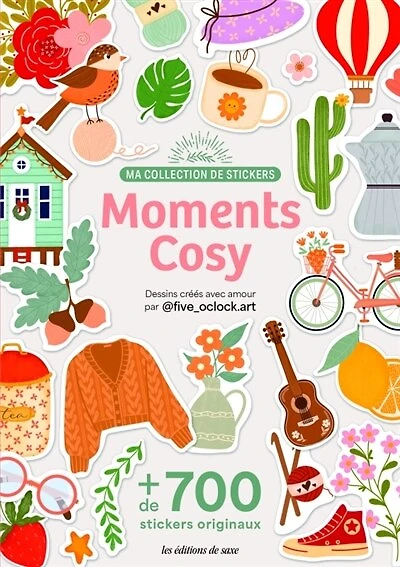 Moments Cozy Ma collection de stickers: ma collection de stickers
