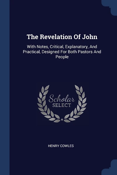 The Revelation Of John: With Notes, Critical, Explanatory, And Practical, Designed For Both Pastors And People
