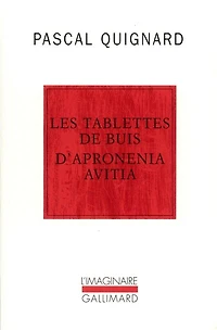 Les tablettes de buis d'Apronenia Avitia