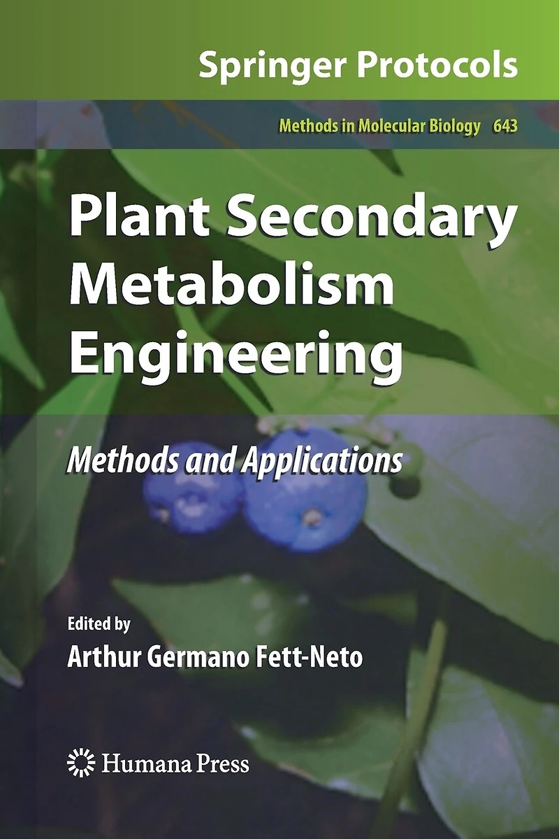Plant Secondary Metabolism Engineering: Methods And Applications