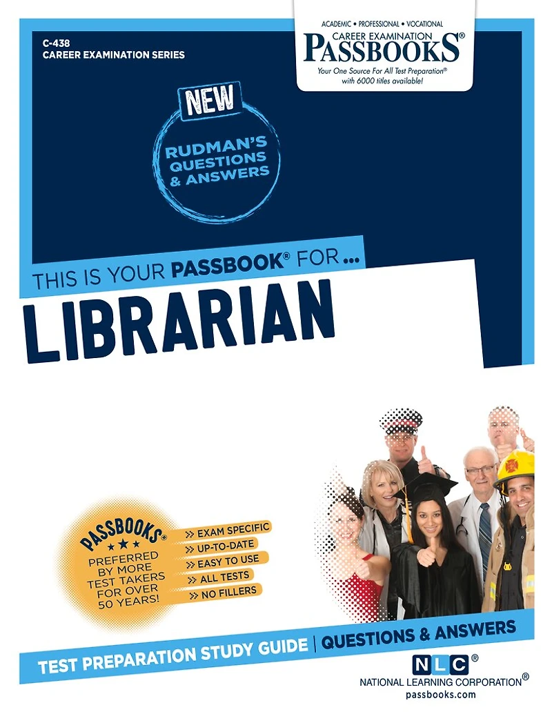Librarian (C-438): Passbooks Study Guide