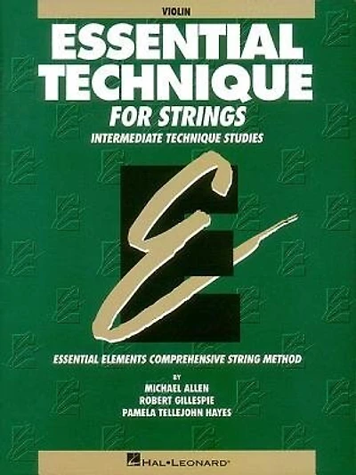 Essential Technique For Strings (original Series): Violin