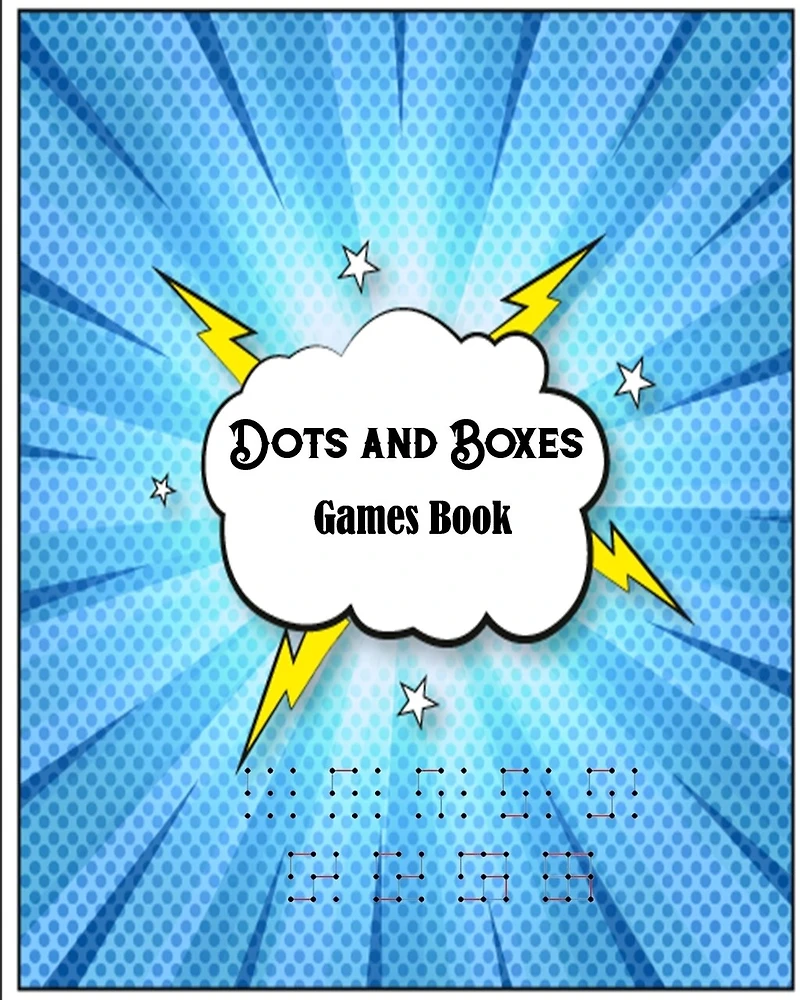 Dots and Boxes Games Book: Puzzles & Games - Travel Games and Activity Book