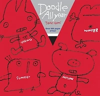 Doodle All Year: A Year of Coloring with Taro Gomi