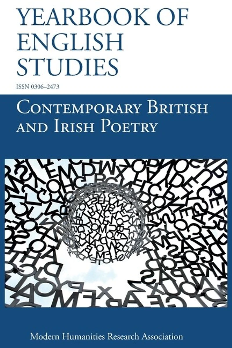 Contemporary British and Irish Poetry (Yearbook of English Studies (51) 2021)