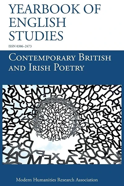 Contemporary British and Irish Poetry (Yearbook of English Studies (51) 2021)