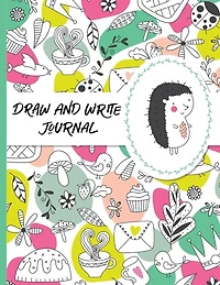 Draw And Write Journal: Half Page Lined Paper With Drawing Space (8.5 X 11 Notebook) Composition Book For Women, Girls, Tee