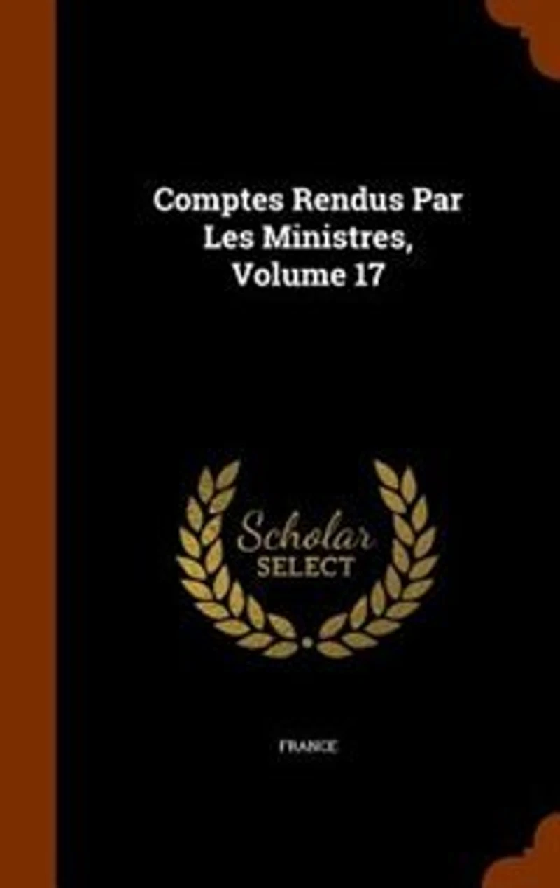 Comptes Rendus Par Les Ministres