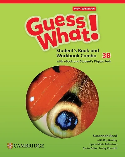 Guess What! American English Level 3B Combo Student's Book and Workbook with Student's Digital Pack Updated