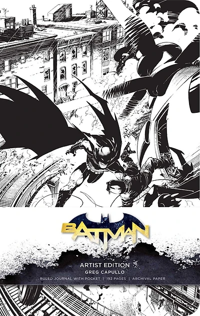 DC Comics: Batman Hardcover Ruled Journal: Artist Edition: Greg Capullo