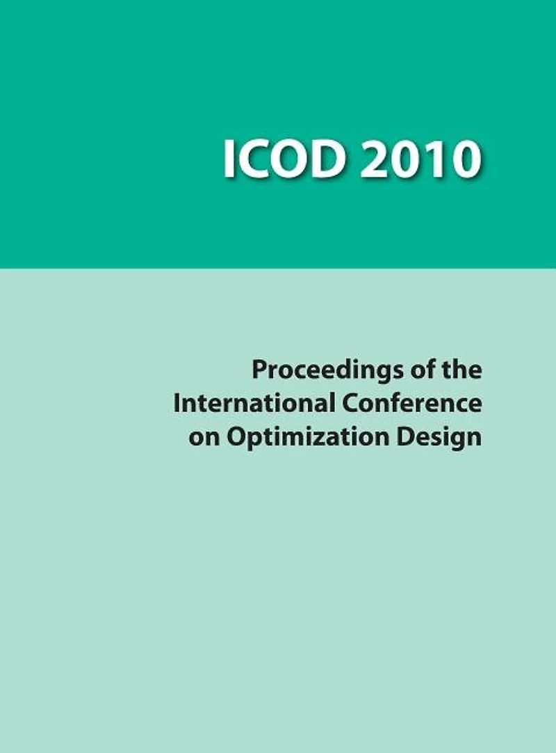 International Conference On Optimization Design