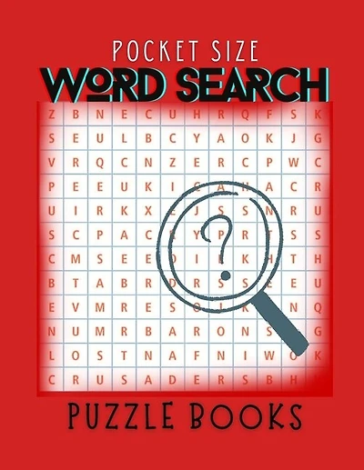 Pocket Size Word Search Puzzle Books: Word Search Large Print Puzzle Book Relaxing - Lower Your Brain Age In Minutes a Day First Word Search - Words To Learn, Large Print Word Search With Hidden Message