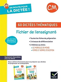 60 dictées thématiques, CM: fichier de l'enseignant