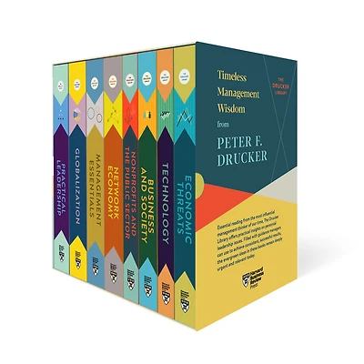 Peter F. Drucker Boxed Set (8 Books) (the Library)