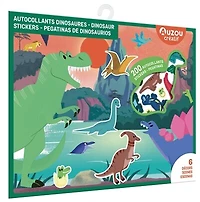 200 autocollants dinosaures