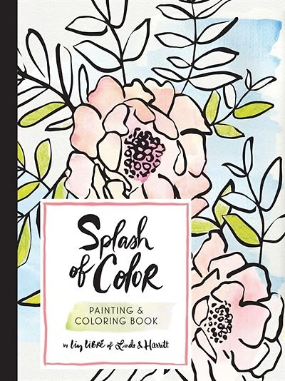 Splash Of Color Painting & Coloring Book