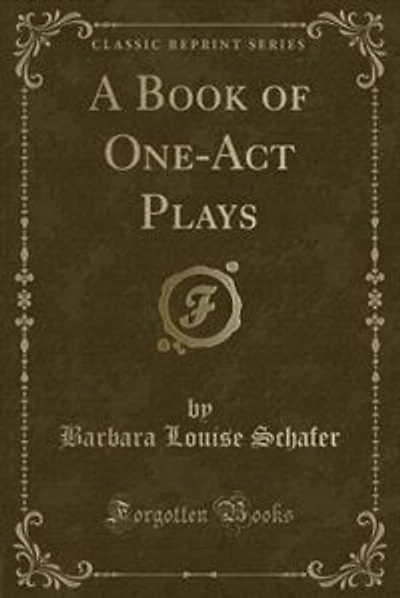 A Book of One-Act Plays (Classic Reprint