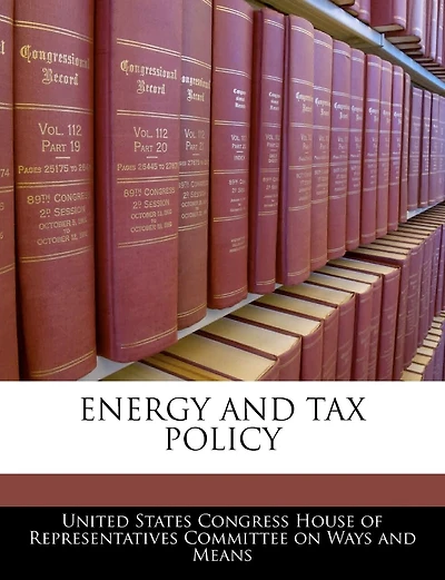 Energy And Tax Policy