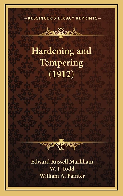 Hardening and Tempering (Classic Reprint)