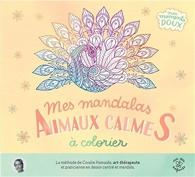 Mes mandalas animaux calmes à colorier