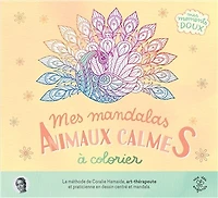 Mes mandalas animaux calmes à colorier