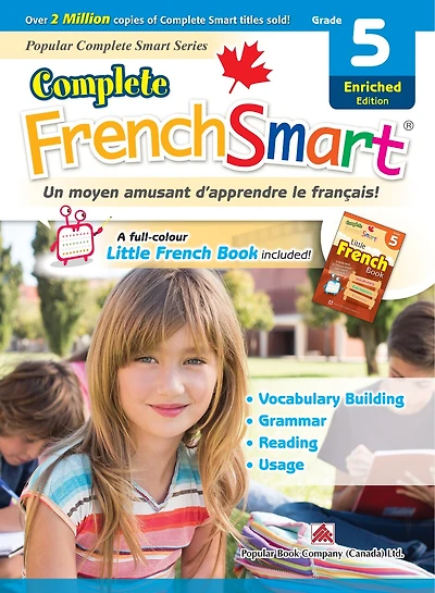 Complete Frenchsmart 5: Canadian Curriculum French Workbook For Grade 5