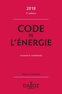 Code de l'énergie 2019