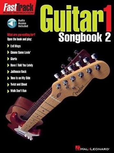 FastTrack Guitar Songbook 2 - Level 1: Softcover with CD - TAB