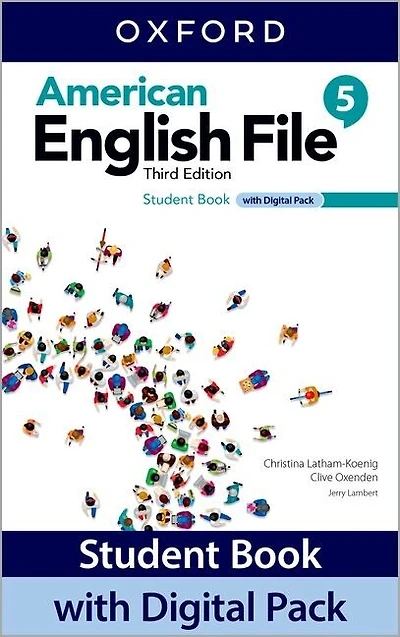American English File: Level 5 Student Book with Digital Pack: Print Student Book and 2 years' access to Student e-book, Workbook e-book, Online Practice and Student Resources