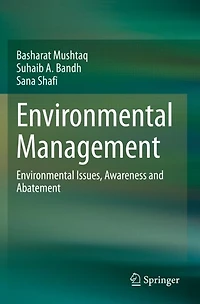 Environmental Management: Environmental Issues, Awareness And Abatement
