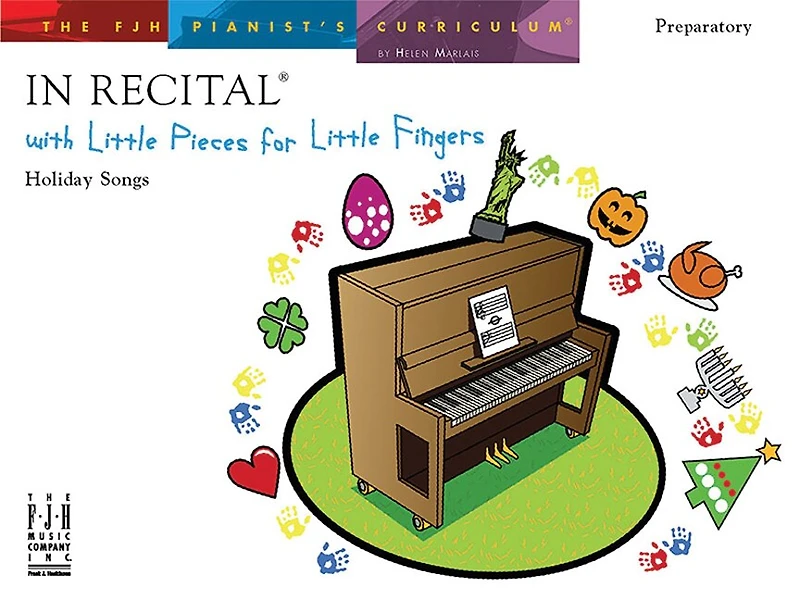 In Recital with Little Pieces for Little Fingers - Holiday Songs