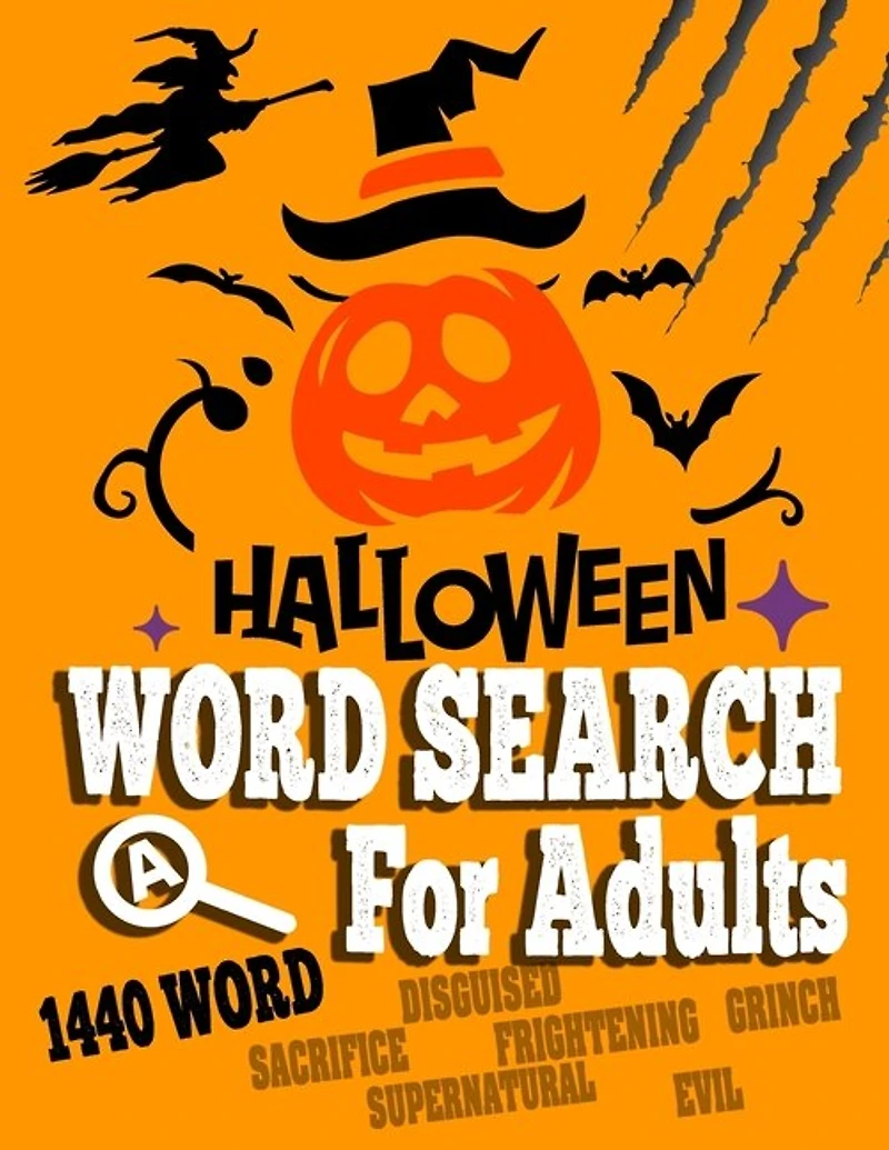Halloween Word Search For Adults: Funny Halloween Activity Book for Kids Let your kids creativity run wild!