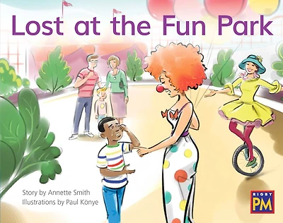 Lost at the Fun Park: Leveled Reader Blue Fiction Level 9 Grade 1