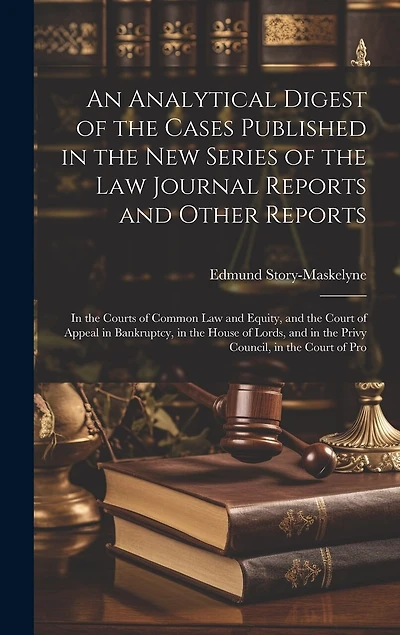 An Analytical Digest of the Cases Published in the New Series of the Law Journal Reports and Other Reports: In the Courts of Common Law and Equity, and the Court of Appeal in Bankruptcy, in the House of Lords, and in the Privy Council, in the Court of Pro
