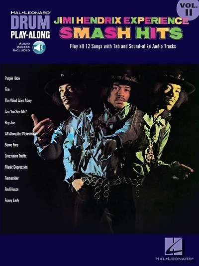 Jimi Hendrix Experience - Smash Hits: Drum Play-Along Volume 11