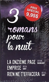 Coffret 3 Romans pour la nuit