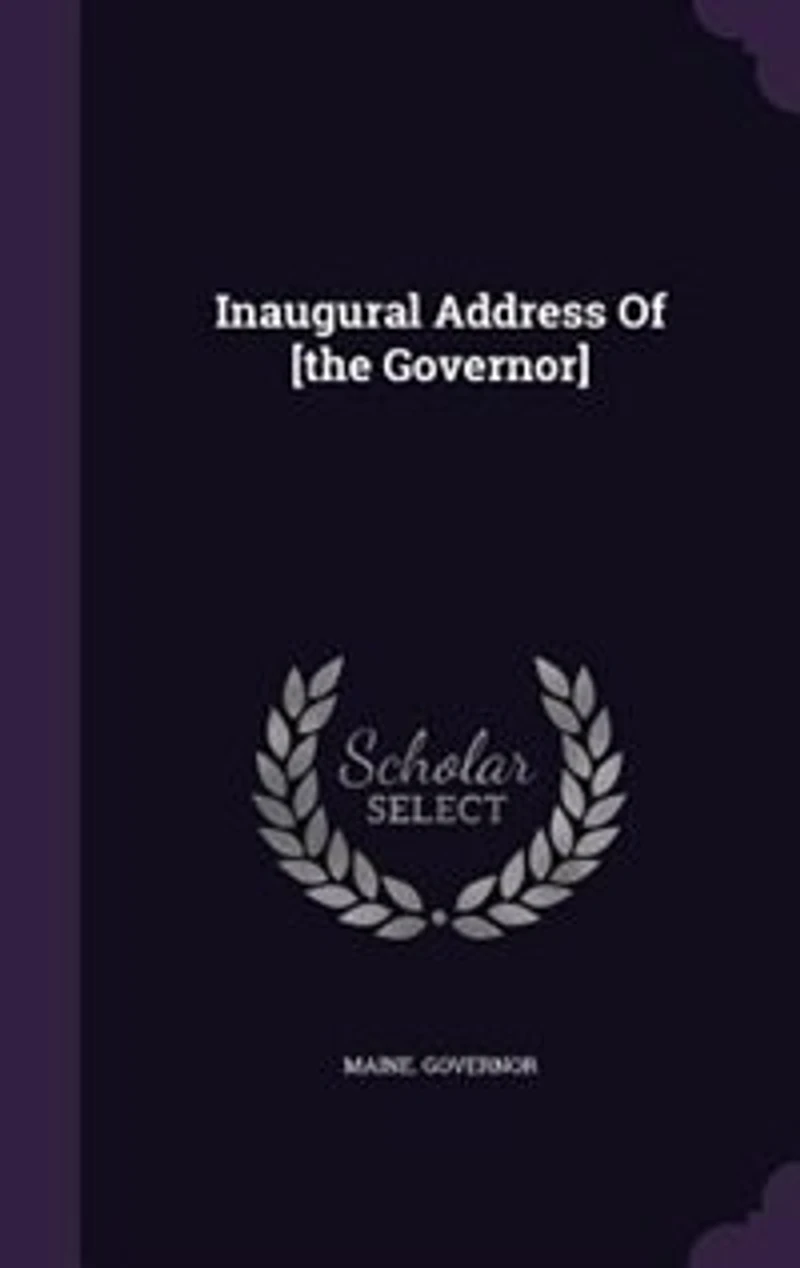 Inaugural Address of Governor