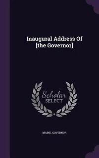 Inaugural Address of Governor