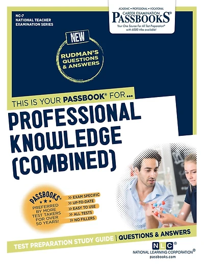 Professional Knowledge (Combined) (NC-7): Passbooks Study Guide