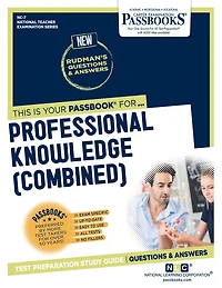 Professional Knowledge (Combined) (NC-7): Passbooks Study Guide