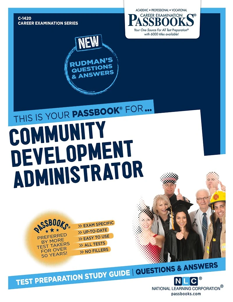 Community Development Administrator (C-1420): Passbooks Study Guide