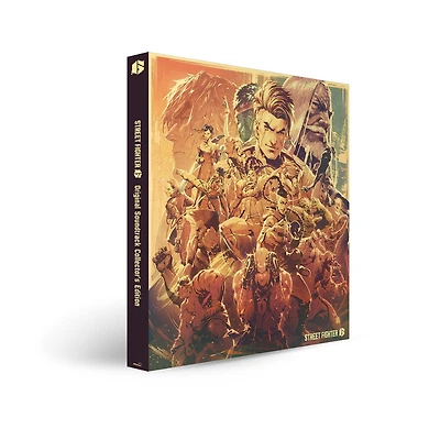 Street Fighter 6 (Original Soundtrack) by Various (Collector's Edition) (4 Crystal Clear LPs Boxset)