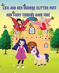 Lexi And Her Unicorn Glitter Puff And Fairy Friends Have Fun