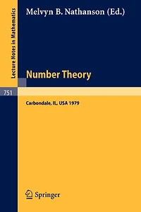 Number Theory, Carbondale 1979: Proceedings of the Southern Illinois Number Theory Conference Carbondale, March 30 and 31, 1979