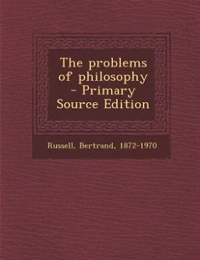 The problems of philosophy